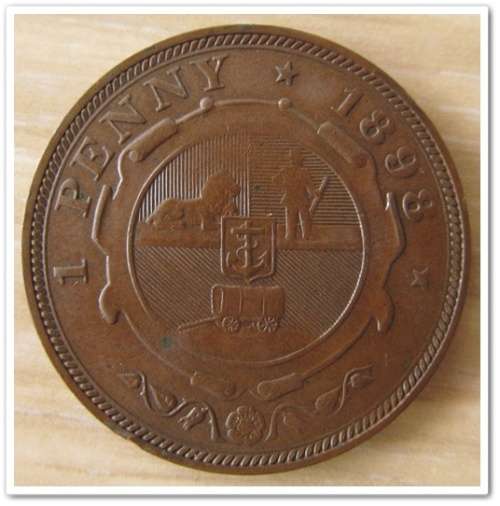 ** 1898 ** ZAR PENNY !! STARTING @ R1