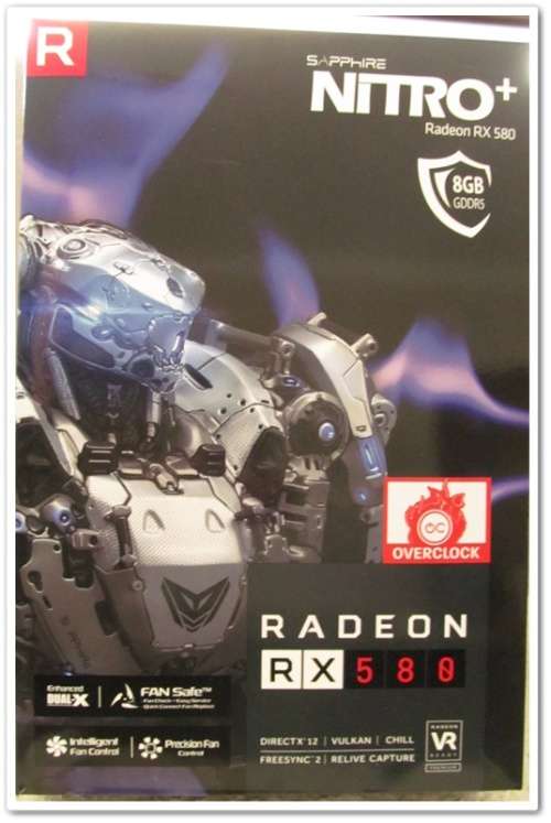 ** ULTIMATE CRYPTO CURRENCY MINER ** SAPPHIRE NITRO+ RADEON RX 580 (8GIG) !!! 6 AVAILABLE !!