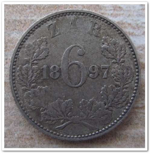 ** 1897 ** 6 PENCE !!!! STARTING @ R1