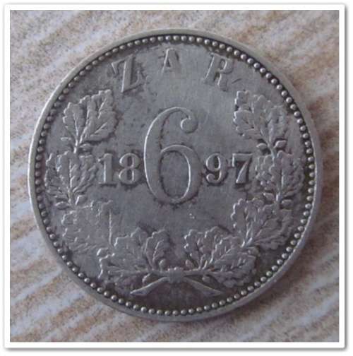 ** 1897 ** 6 PENCE !!!! STARTING @ R1