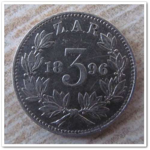 ** 1896 ** 3 PENCE !!! STARTING @ R1
