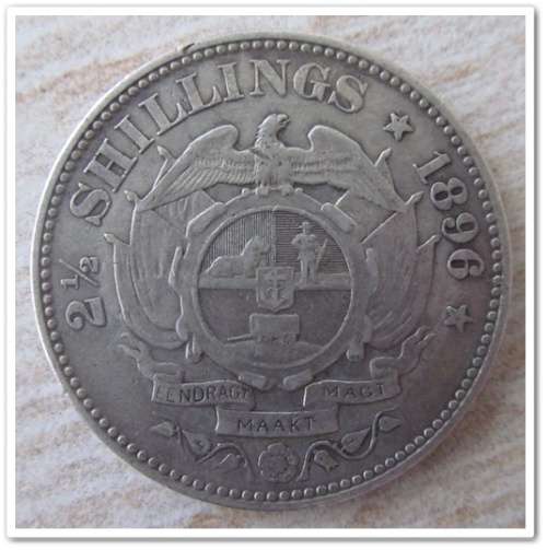 ** GREAT ** 1896 2.5 SHILLING !! STARTING @ R1