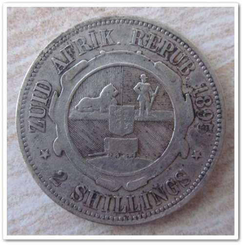 ** 1895 ** 2 SHILLING !! STARTING @ R1