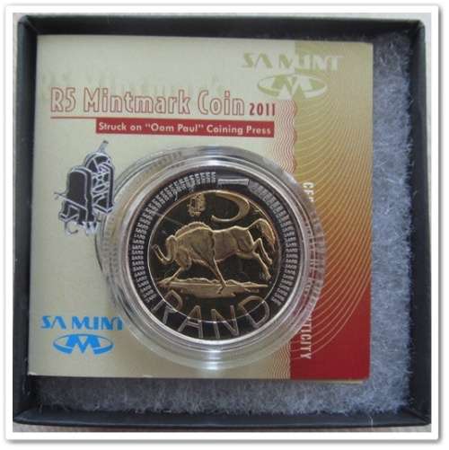 ** 2011 ** R5 CW MINTMARK COIN "OOM PAUL" (X3) **BID PER COIN** !! R1 START