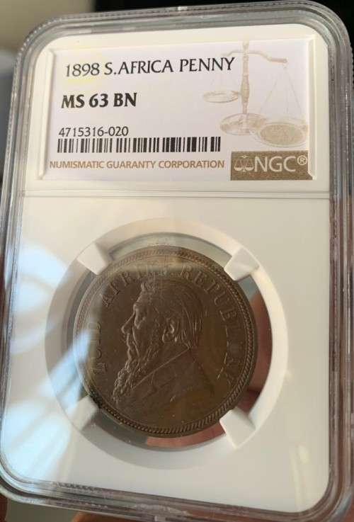 ** BID PER COIN ** 1898 PENNY MS63 BN X2 !! STARTING @ R1