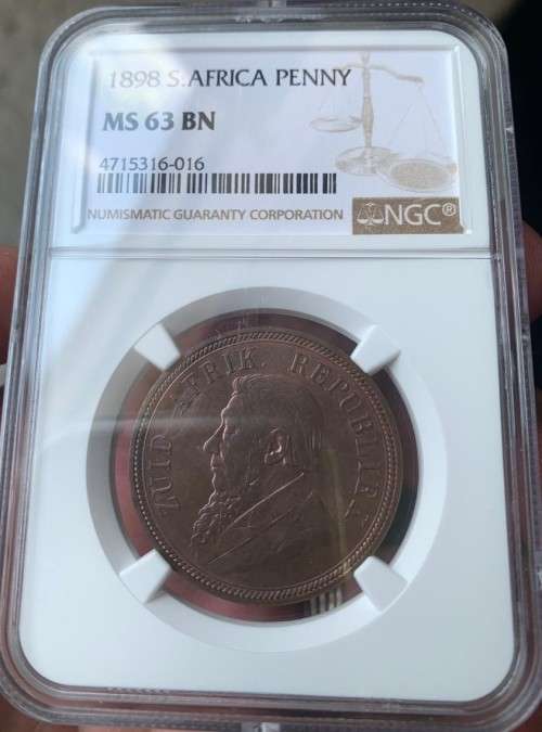 ** BID PER COIN ** 1898 PENNY MS63 BN X2 !! STARTING @ R1