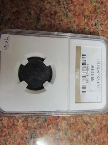 1935 1/4 Penny MS 63 BN