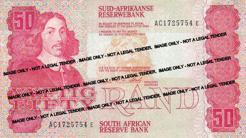 C. Stals R50 Note - AC Prefix  - See scan for grades