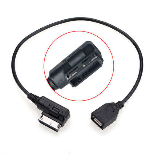 Music MDI MMI AMI to USB Cable Data VW & Audi