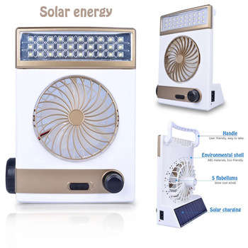Solar Light Fan