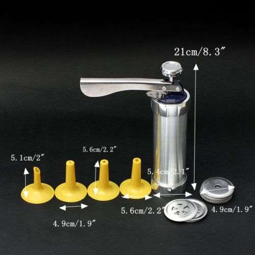 Stainless Steel  Cookie Press Set
