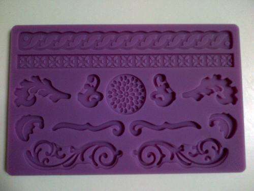 Big Button And Rope Fondant decorations CT108