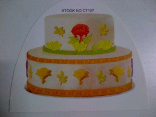 Big Button And Rope Fondant decorations CT107