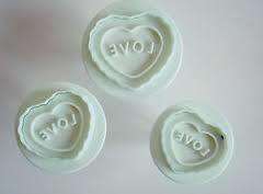 3PC Big Plunger Cutters ( Heart Love )