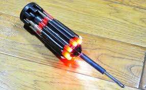 6 In One Multi-Screwdriver With Torch