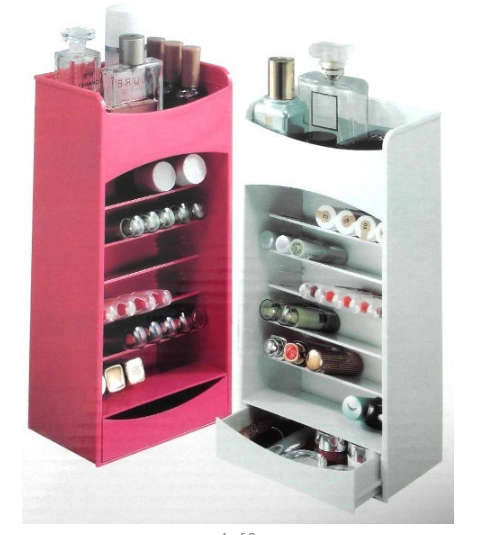 Lipstick & Nail Polish Cosmetic Organizer