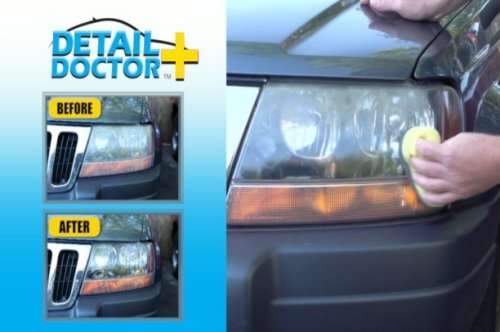 Detail Doctor restoration kit for leather, vinyl, plastic and car body - Car Restore Kit