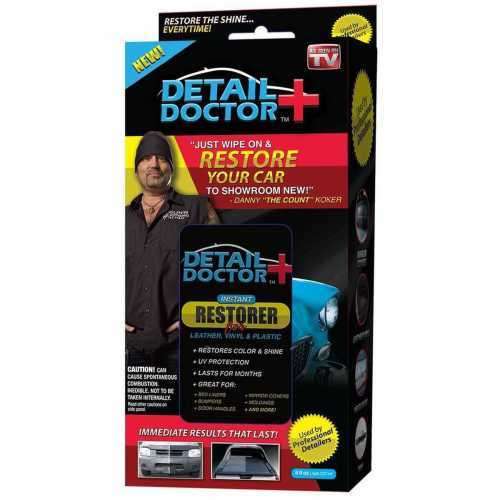 Detail Doctor restoration kit for leather, vinyl, plastic and car body - Car Restore Kit