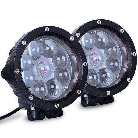 45W Round 4D LED Spot light for Car and 4X4 users