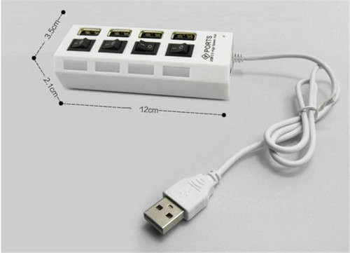 USB 2.0 Hub - 4 Port USB Hub