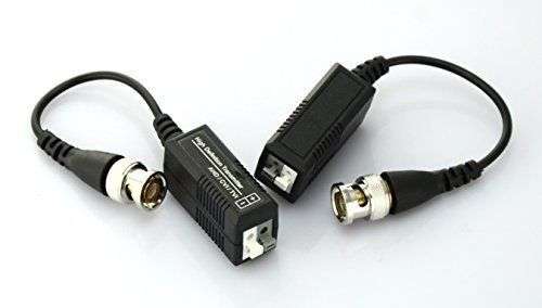 2Pcs AHD / HDCVI / HDTVI Video Balun 1 Channel Passive Video Transceiver CCTV