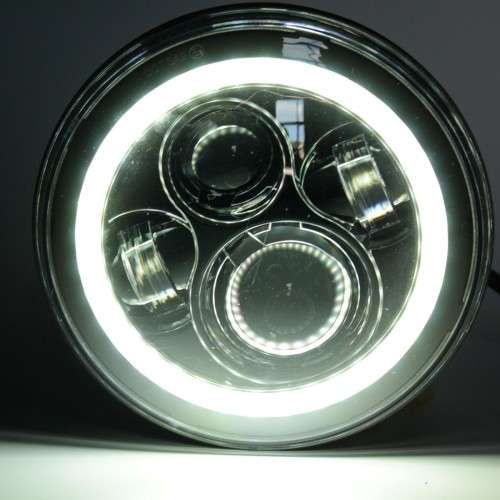 7'' Round LED Headlights 2 in 1 Box
