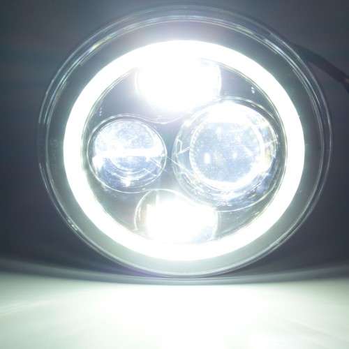7'' Round LED Headlights 2 in 1 Box