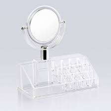 Cosmetic Organiser - 4 Draw Organiser with Mirror