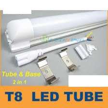 1.2m(4ft.) LED T8 INTEGRATED TUBES - Fitting With LED