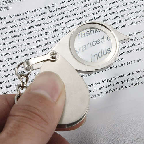 40 x 25mm Jeweler's Loupe with LED Light