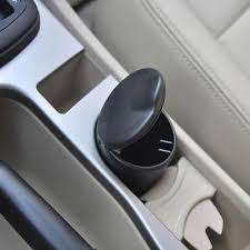 Portable Car  Cigarette Ashtray Cup With LED Light Blue