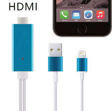 Lightning HDTV Cable for iphone - USB-C To HDMI Adapter