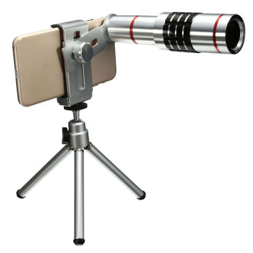 Univesal Mobile Phone Telephoto Lens Telescope Mount Tripod For Cellphone