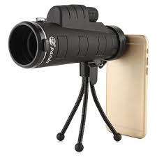 Univesal Mobile Phone Telephoto Lens Telescope Mount Tripod For Cellphone
