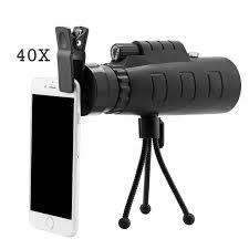 Univesal Mobile Phone Telephoto Lens Telescope Mount Tripod For Cellphone