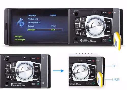4.1" TFT Car MP5 - Car Radio 4012B