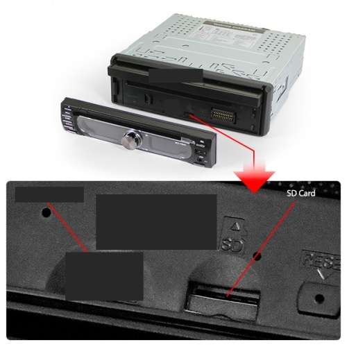 7" Multimedia in-dash Receiver MCX-1705AD