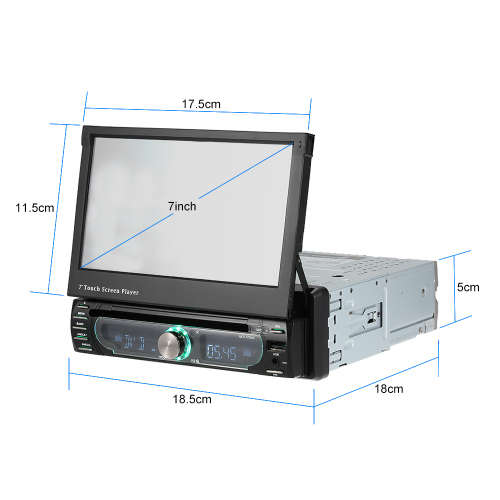 7" Multimedia in-dash Receiver MCX-1705AD