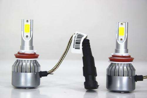 C6 LED Headlight Kit H8/H9/H11 - 2cord LED Head Light Kit