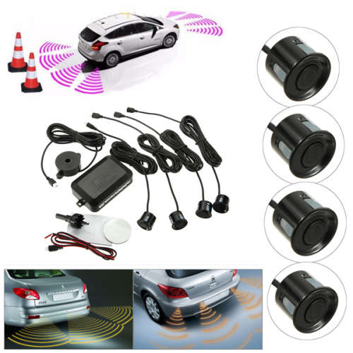 Car LED Parking Sensor With 4 Sensors