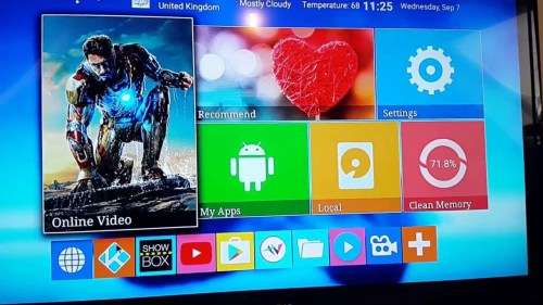 OTT TV Box 4K Ultra HD MXQ-Pro ( Android TV Box )