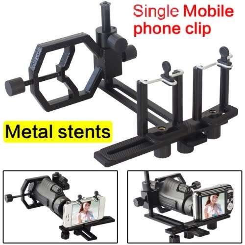 Adjustable Camera & Mobile Mount - Telescope Mount - Telescope, Spotting Scope Camera Mount