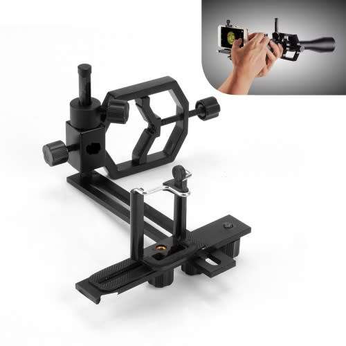 Adjustable Camera & Mobile Mount - Telescope Mount - Telescope, Spotting Scope Camera Mount