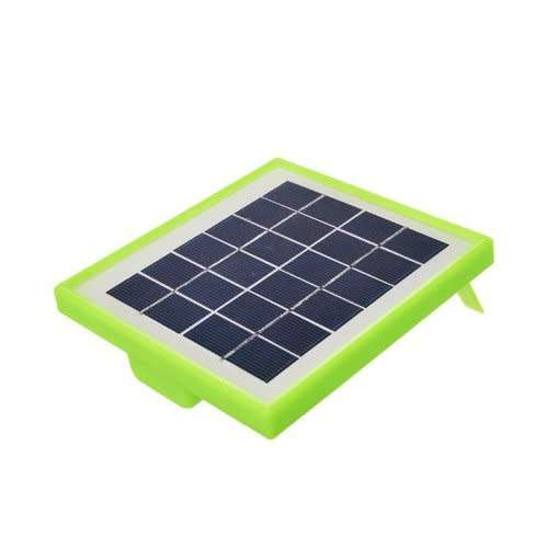 Solar Panel Cellphone Charger with 12V Light Bulb