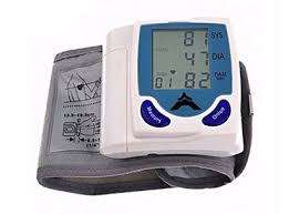 Automatic Wrist Watch Blood Pressure Monitor