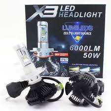 LED headlight kit 50W H7