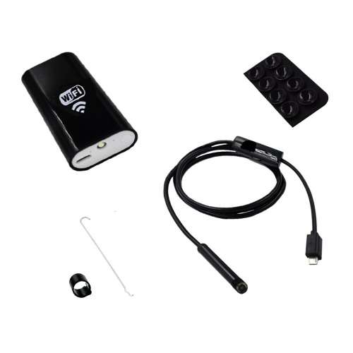 WIfi 8 LED 8.0mm Lens Waterproof Android/PC Endoscope Inspection 5M