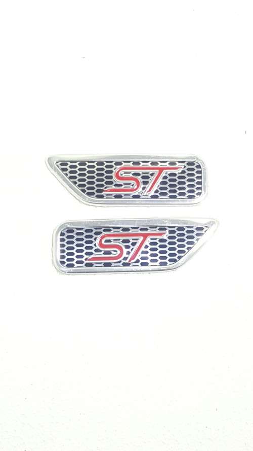 ST Car Decorative Side Fender Sticker 2 Pcs -  Car Decoration