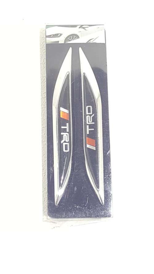 Toyota - TRD Car Decorative Side Fender Sticker 2 Pcs - Car Decoration
