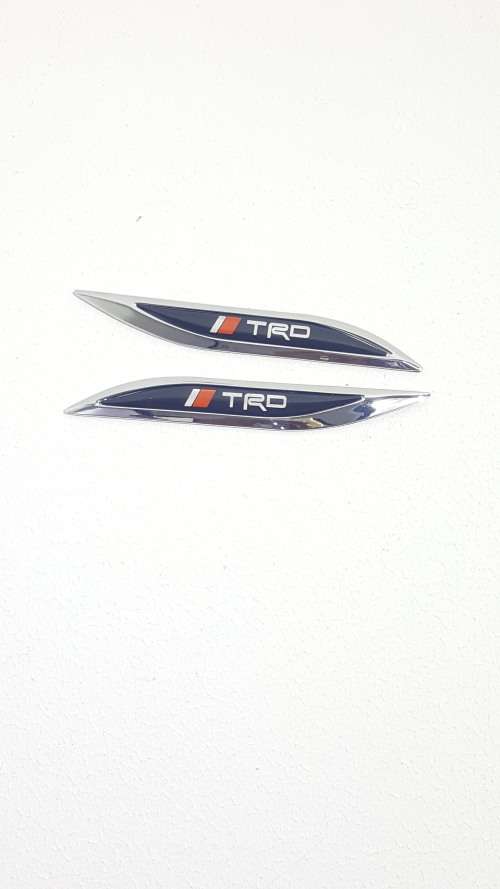 Toyota - TRD Car Decorative Side Fender Sticker 2 Pcs - Car Decoration